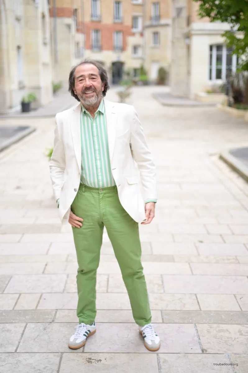 Portrait de Franck Badia réalisé pour un book photo comédien Troubadours