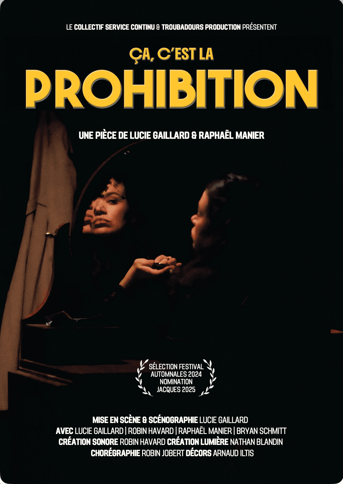 Ça, c'est la Prohibition
