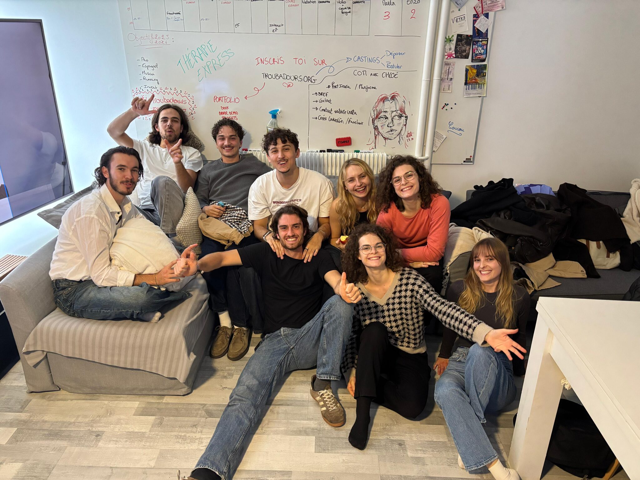 L'équipe Troubadours