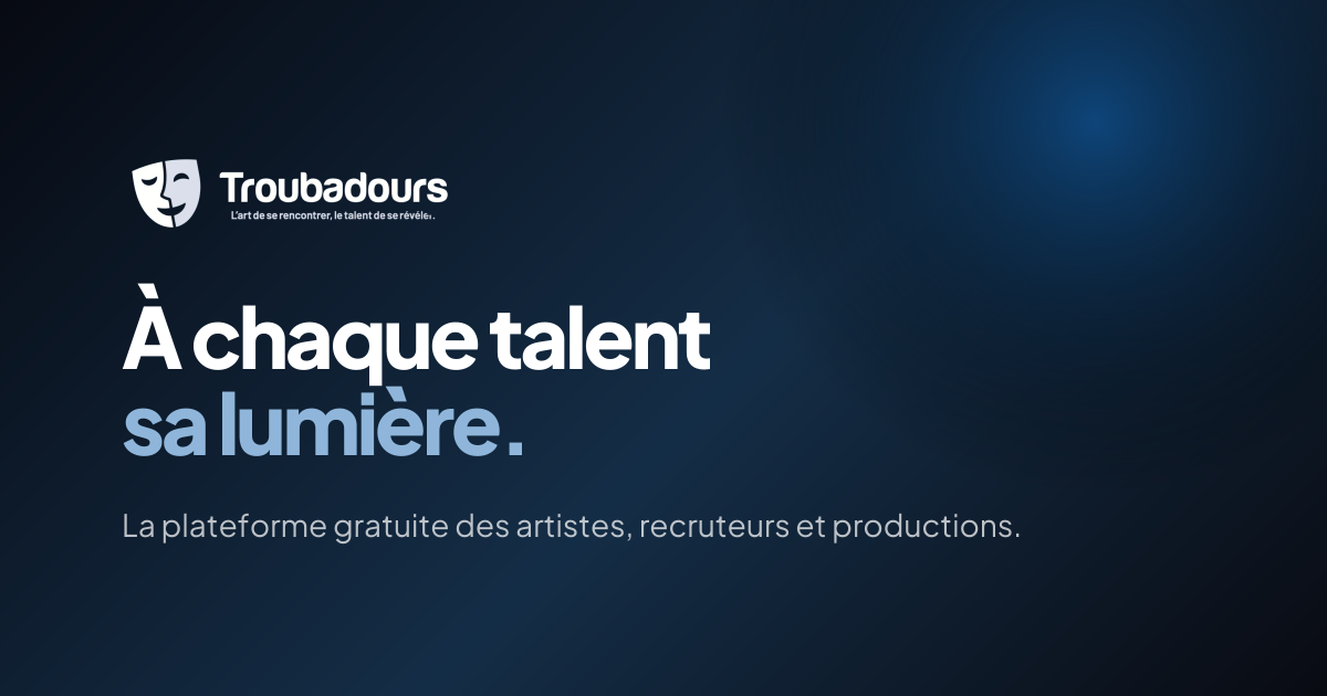 Recherche Acteur·rice cinéma/série — Casting Court métrage | Troubadours